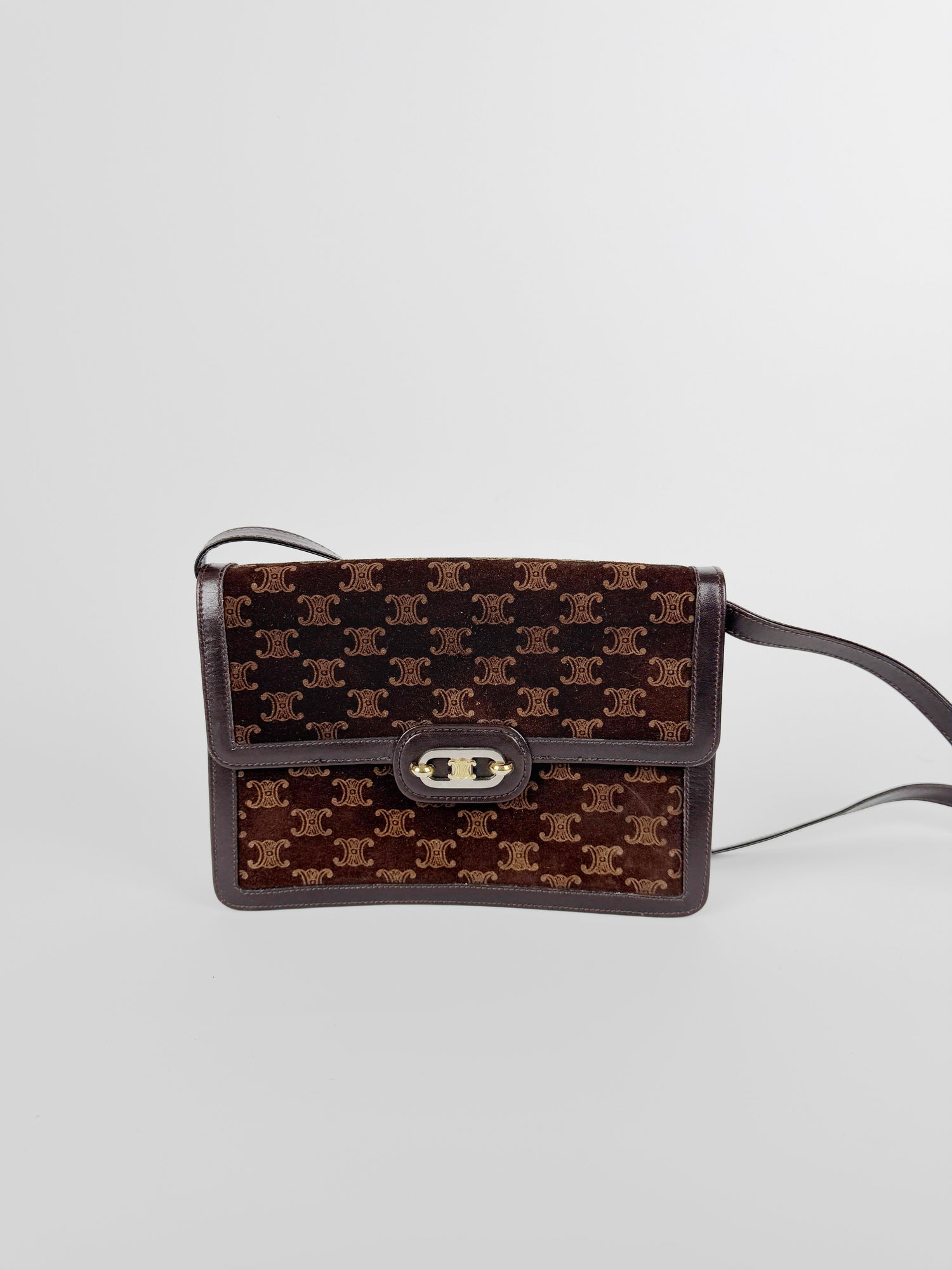 Macadam Canvas Shoulder Bag