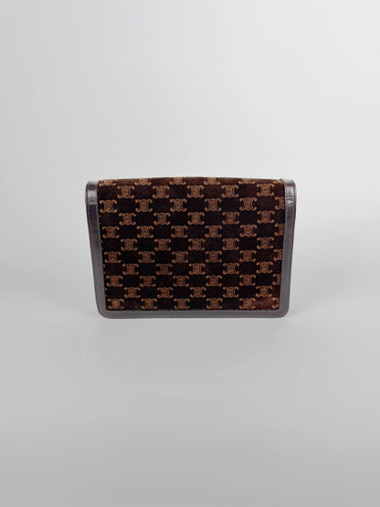 Macadam Canvas Shoulder Bag