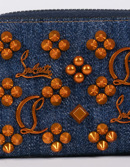 Christian Louboutin Panettone Denim Coin Case