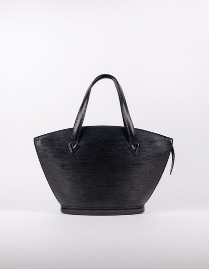 Louis Vuitton Black Epi Leather Saint Jacques