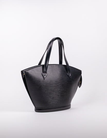 Louis Vuitton Black Epi Leather Saint Jacques