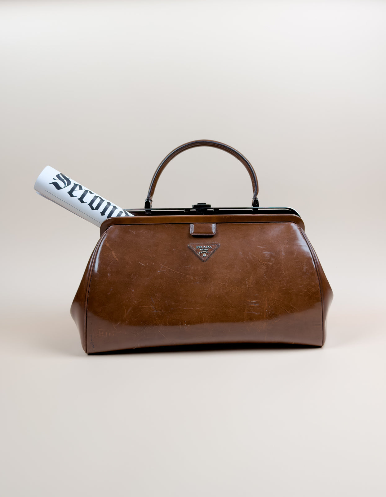 Prada Leather Doctor Bag