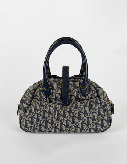 Monogram Mini Saddle Bowler Navy
