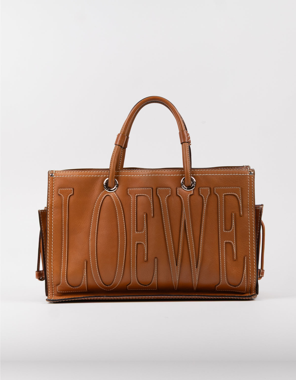 Loewe Anagram Leather Tote