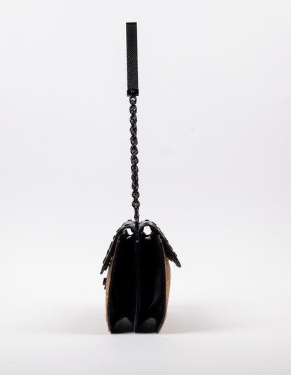 Bottega Veneta Leopard Calf Hair Flap Bag