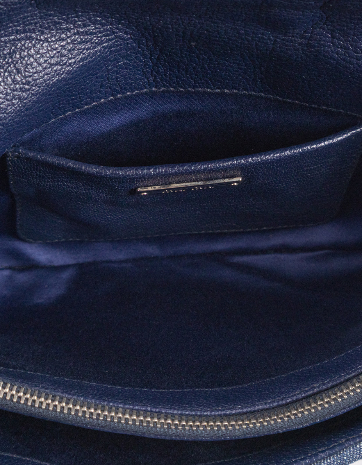 Miu Miu Denim Crystal Cloqué