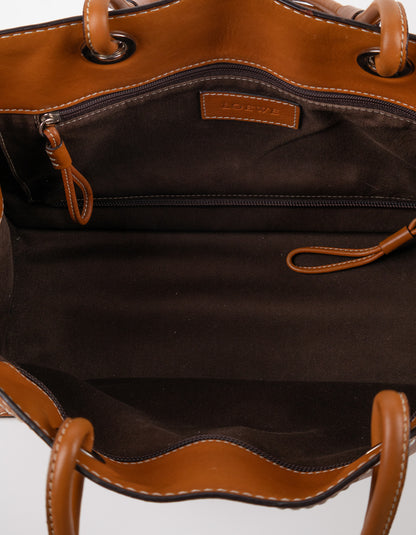 Loewe Anagram Leather Tote