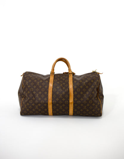 Louis Vuitton Monogram Keepall 55 Boston