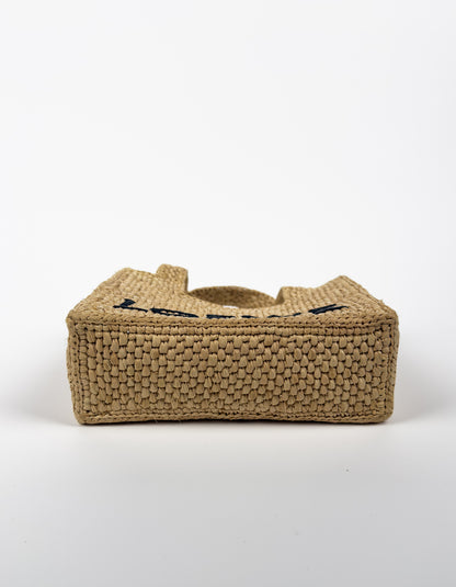 Mini Loewe Raffia Tote