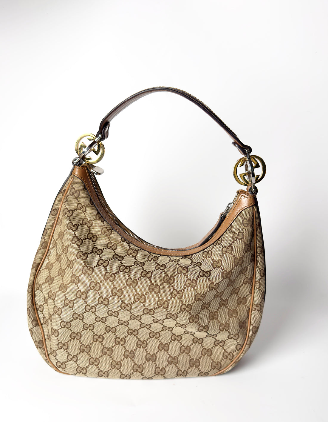 GG Canvas Twins Hobo
