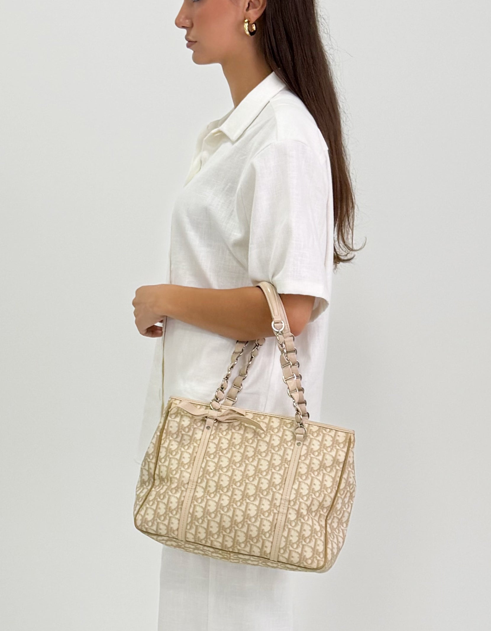 Dior Trotter Canvas Romantic Chain