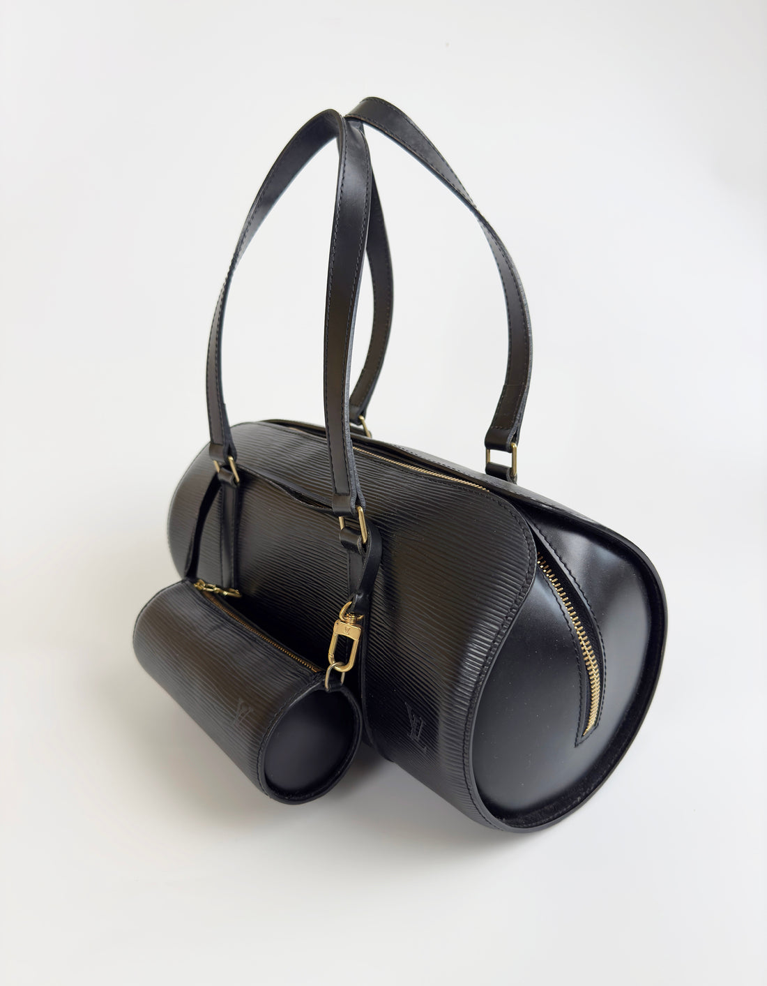 Epi Leather Black Papillon bag