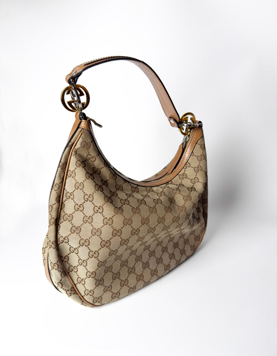 GG Canvas Twins Hobo