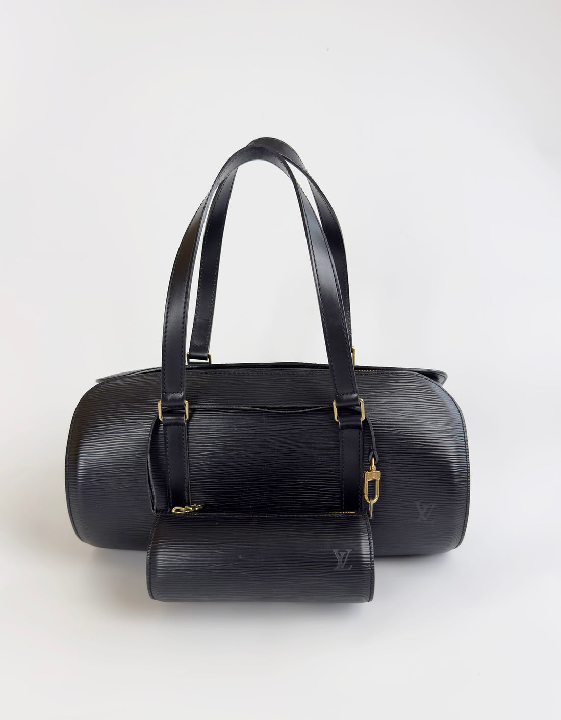 Epi Leather Black Papillon bag
