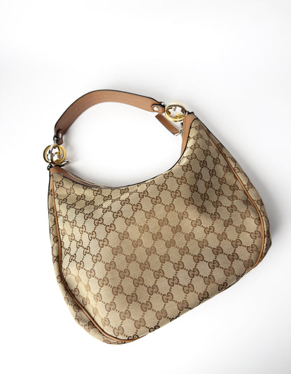 GG Canvas Twins Hobo