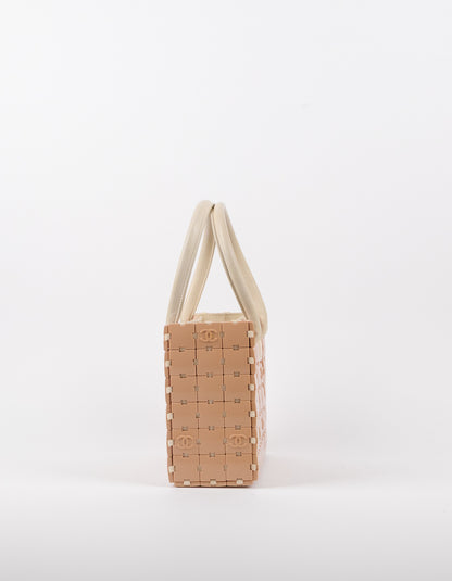 Chanel Pink Puzzle Tote