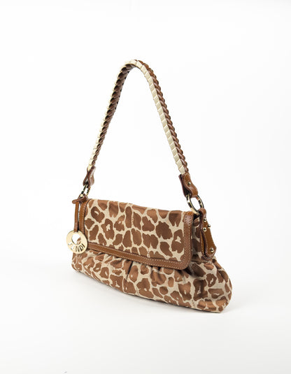 Fendi Chef Giraffe Jacquard Bag