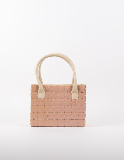 Chanel Pink Puzzle Tote