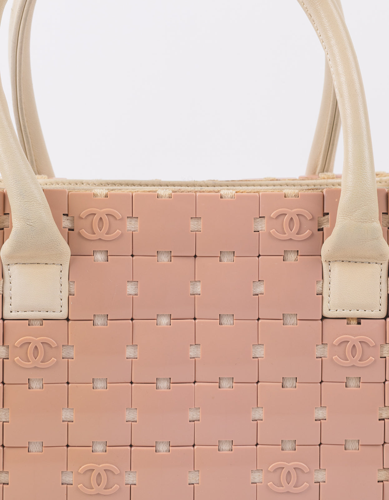 Chanel Pink Puzzle Tote