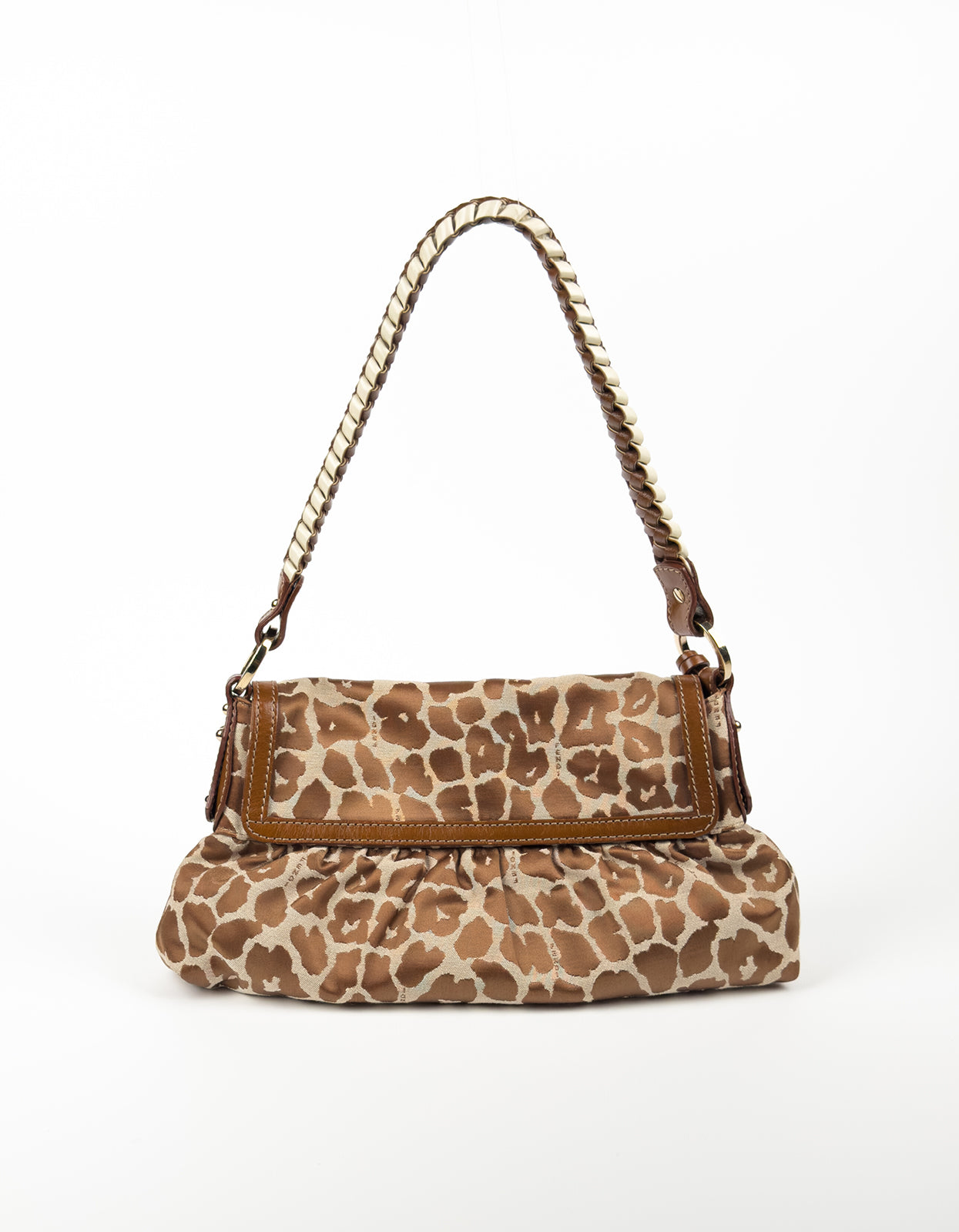 Fendi Chef Giraffe Jacquard Bag