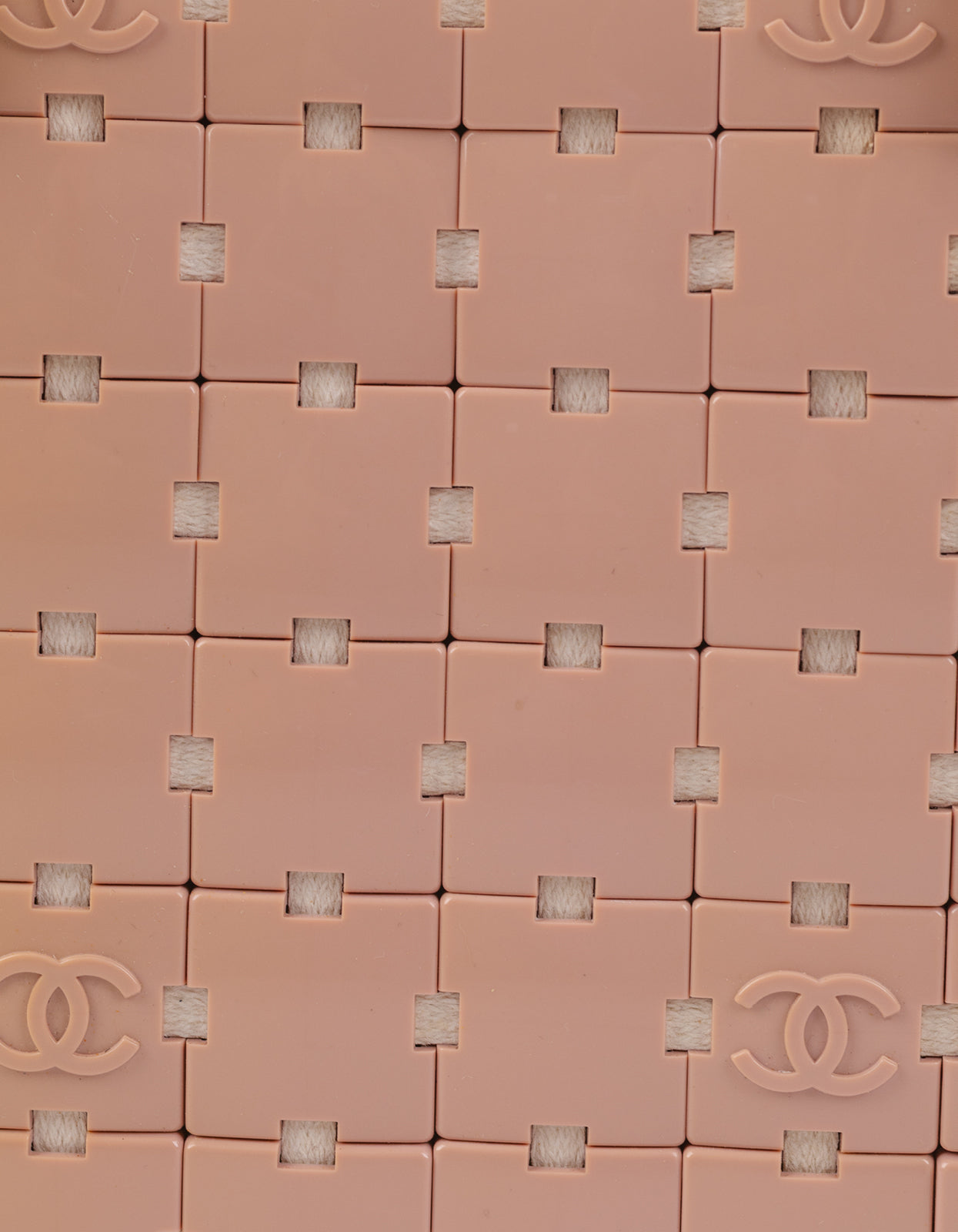 Chanel Pink Puzzle Tote