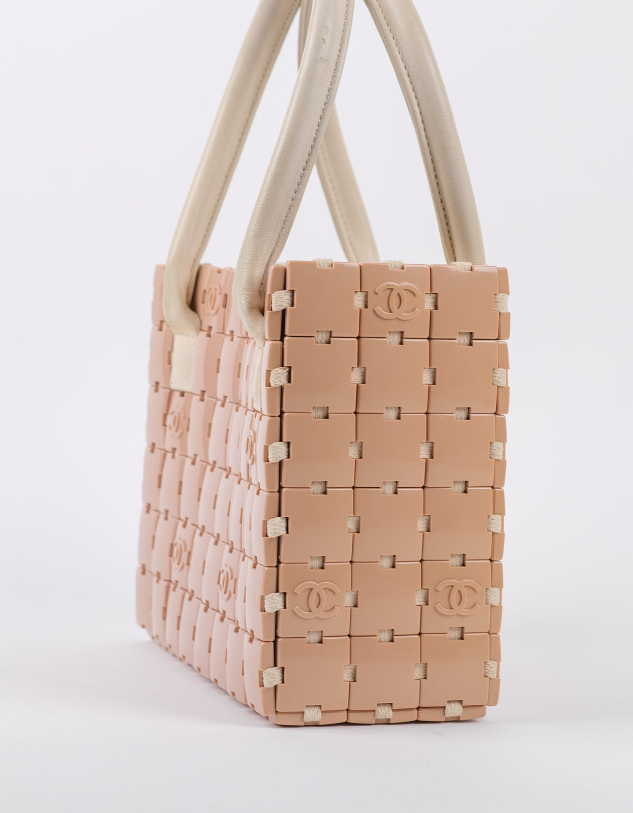 Chanel Pink Puzzle Tote