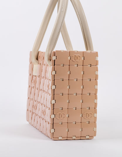 Chanel Pink Puzzle Tote