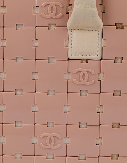 Chanel Pink Puzzle Tote