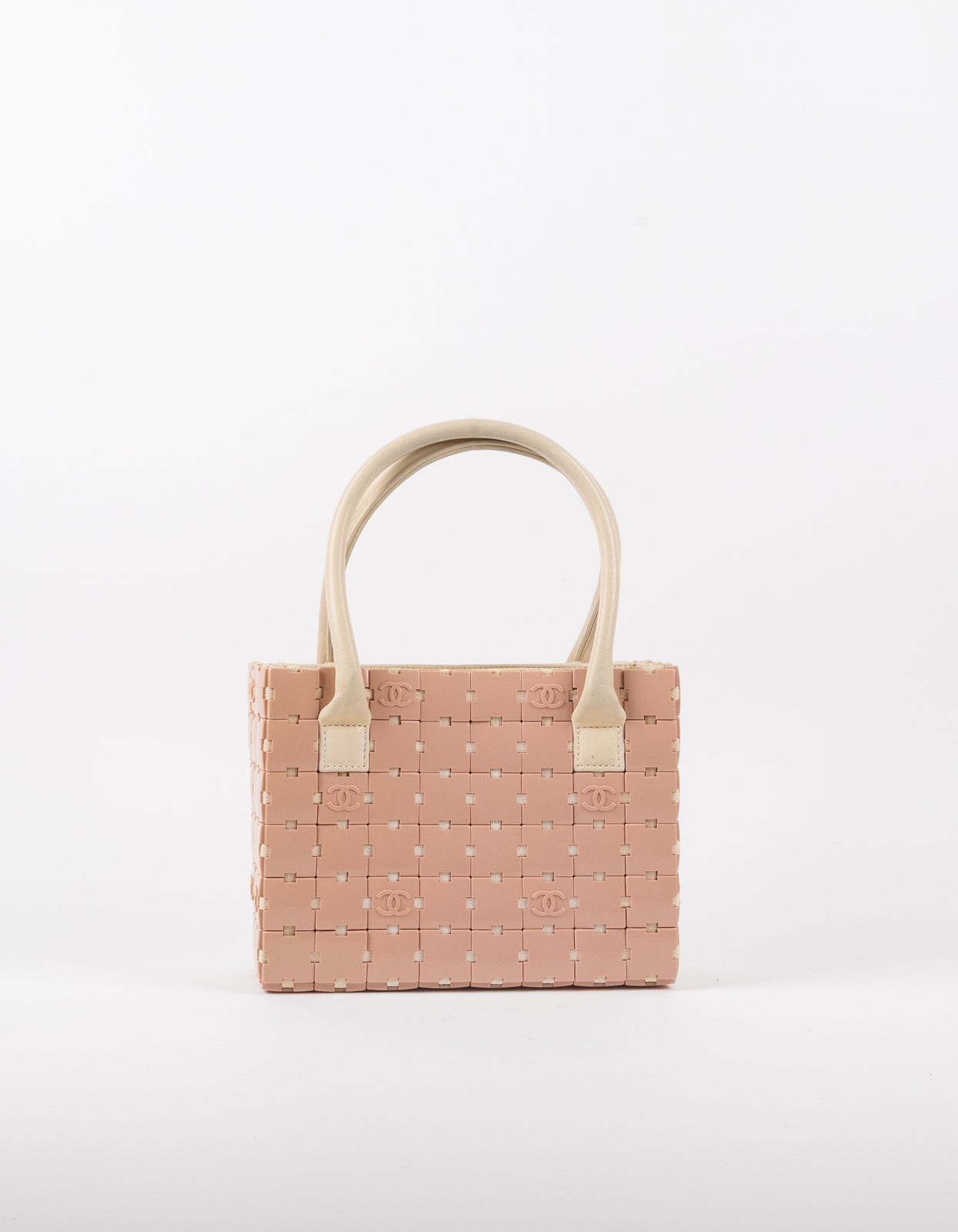 Chanel Pink Puzzle Tote