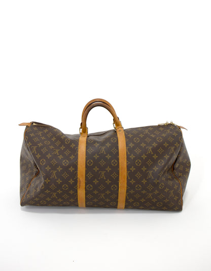 Louis Vuitton Monogram Keepall 55 Boston