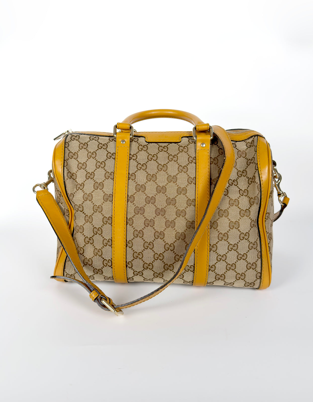 Gucci GG Canvas Boston Bag