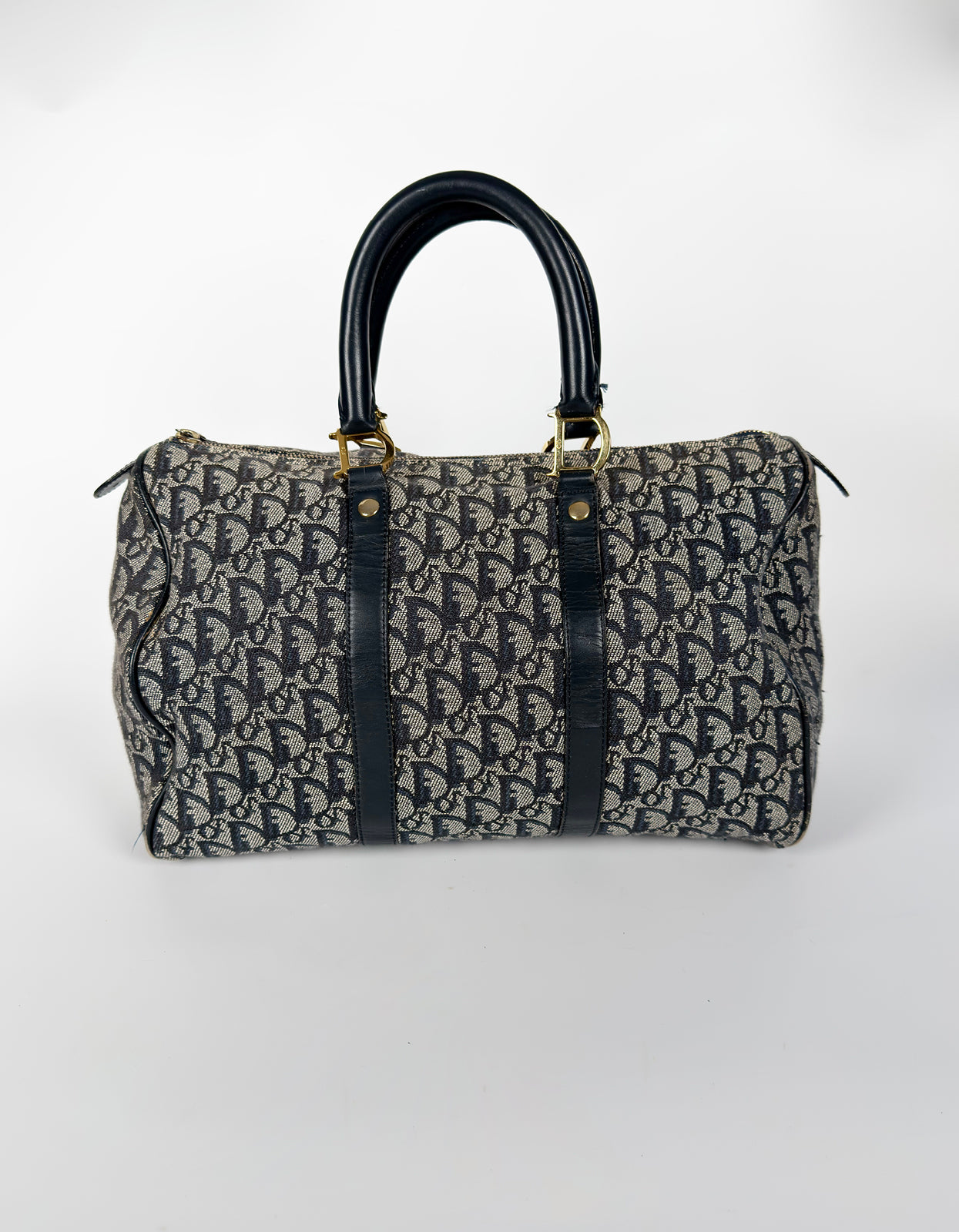 Dior Diorissimo Canvas Boston Bag