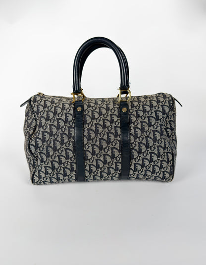 Dior Diorissimo Canvas Boston Bag