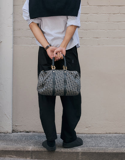 Dior Diorissimo Canvas Boston Bag