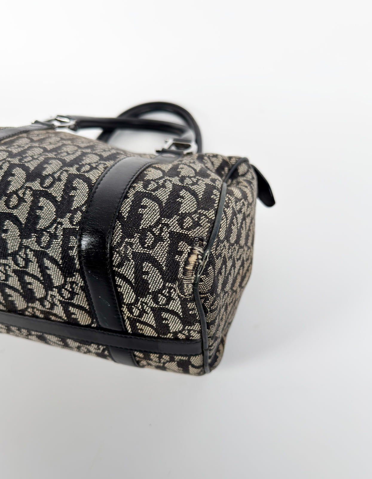 Dior Diorissimo Canvas Boston Bag