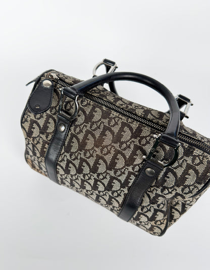 Dior Diorissimo Canvas Boston Bag