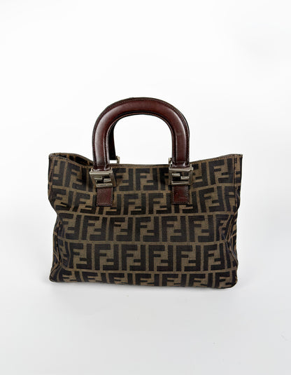 Fendi Zucca Canvas Tote