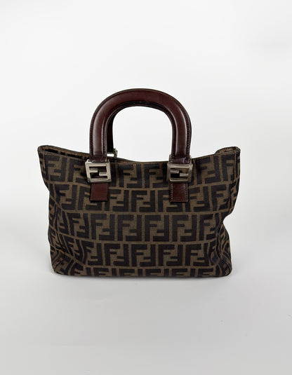 Fendi Zucca Canvas Tote