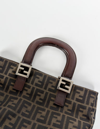 Fendi Zucca Canvas Tote