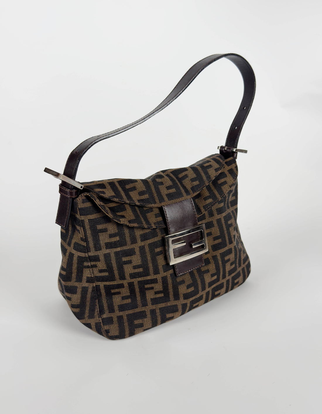 Fendi Zucca Hobo Baguette
