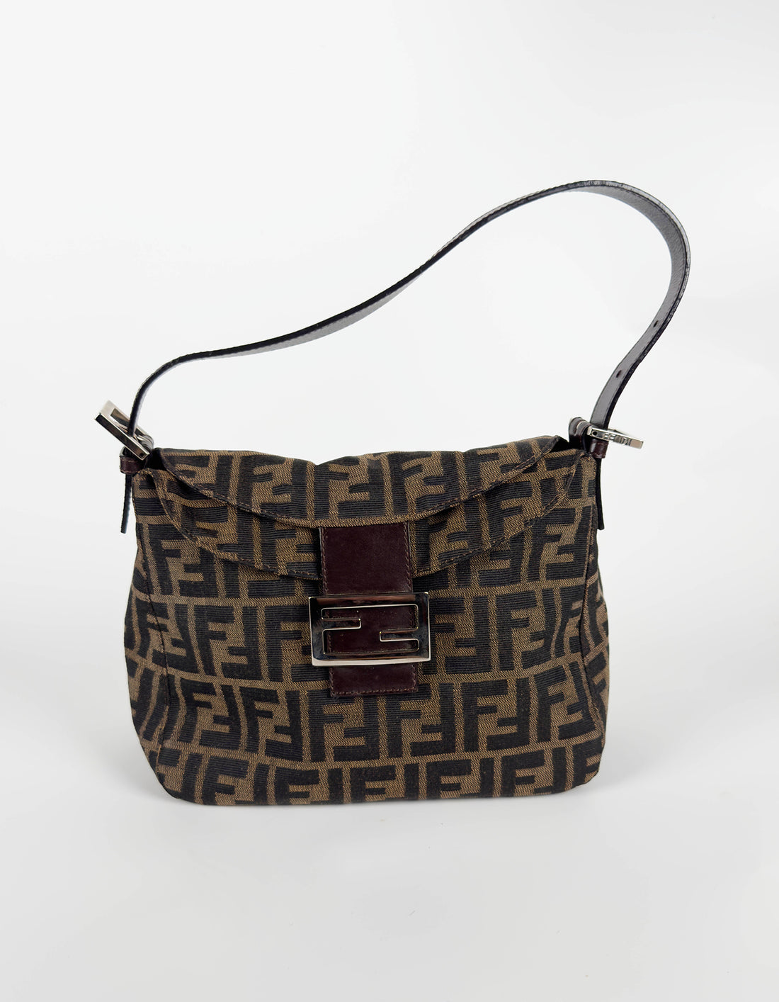 Fendi Zucca Hobo Baguette
