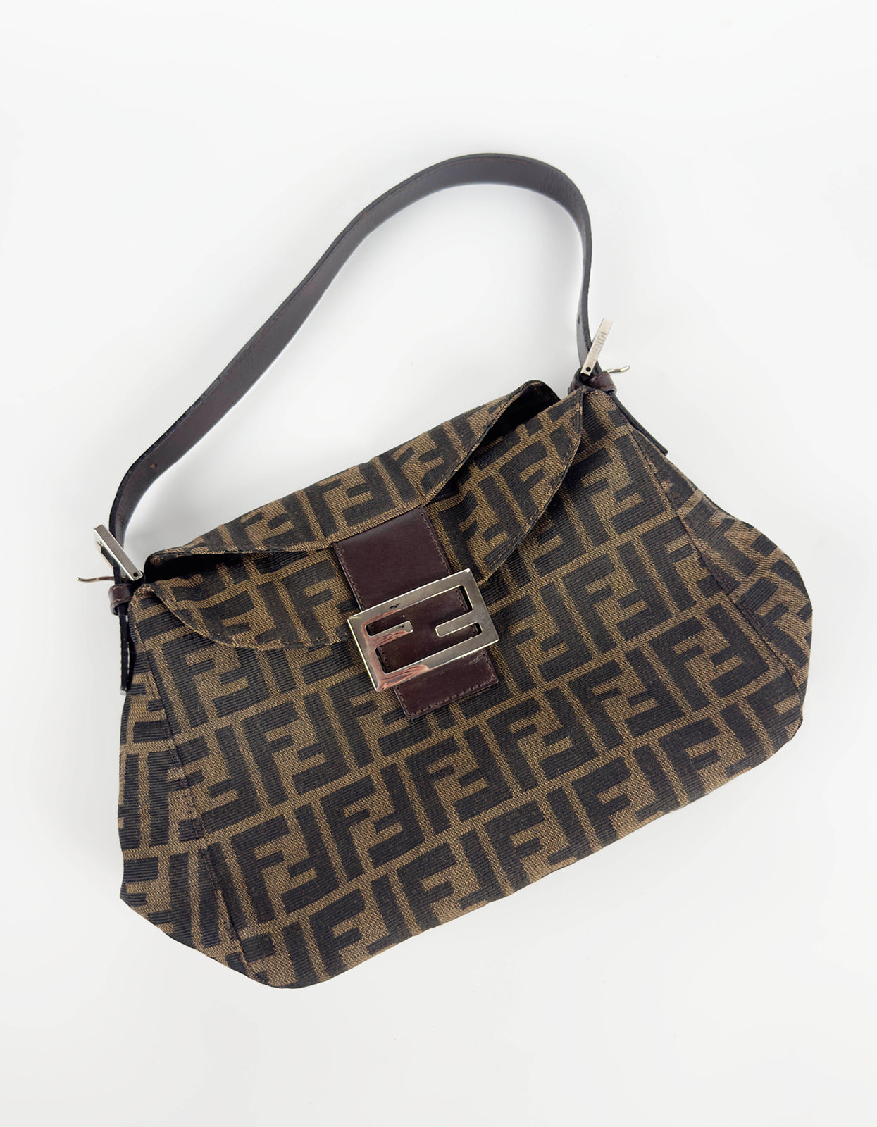 Fendi Zucca Hobo Baguette