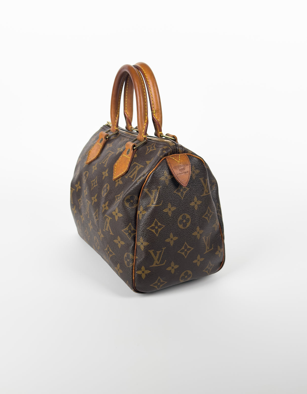 Louis Vuitton スピーディー25 Louis Vuitton 1995 Monogram Speedy 25 Bag – Seconds Club