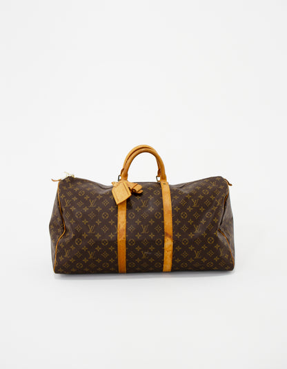 Louis Vuitton Monogram Keepall 55 Boston