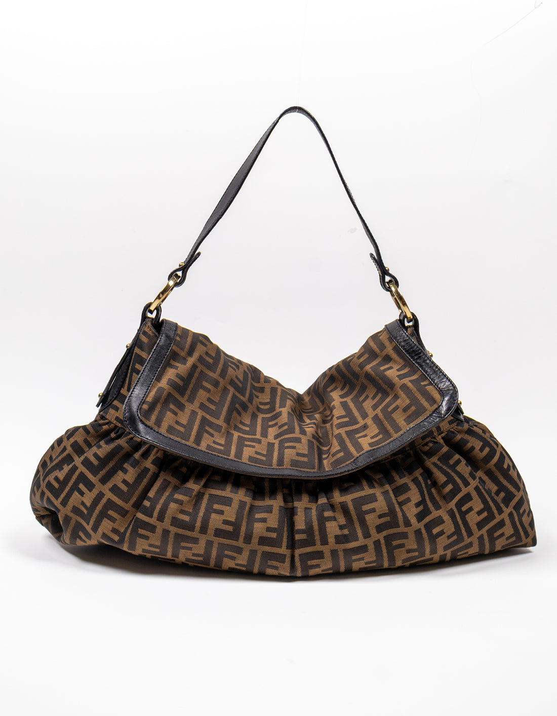 Fendi Tobacco Zucca Hobo