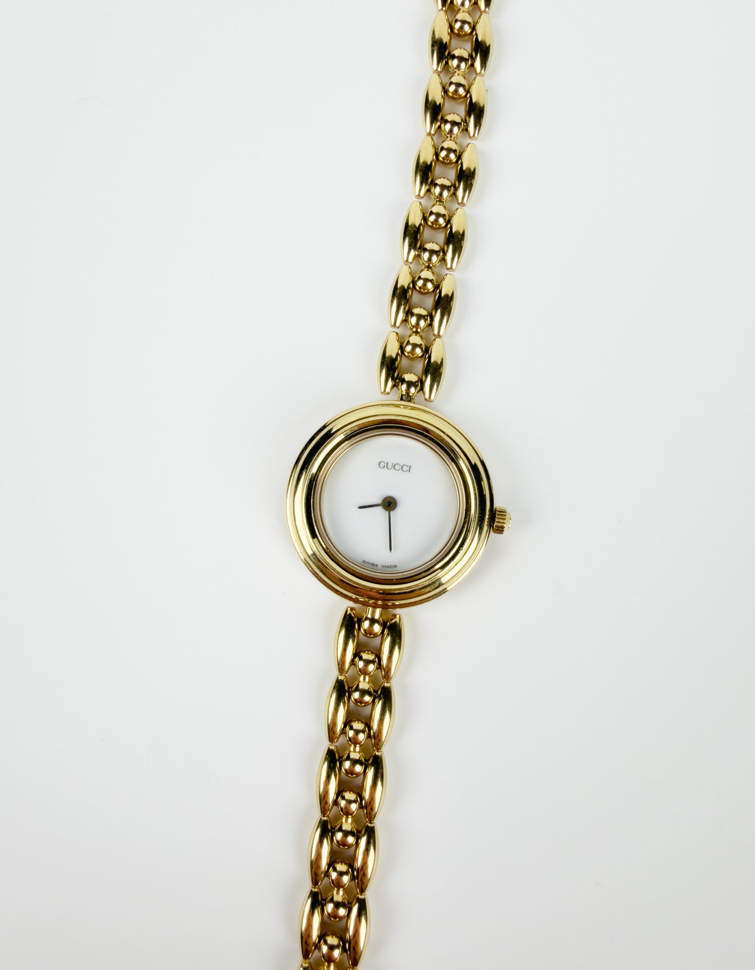 Gucci Gold Link Changeable Bezel
