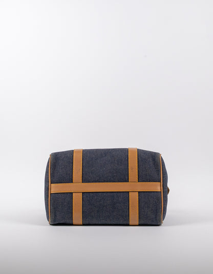 Dior Denim Calfskin Boston