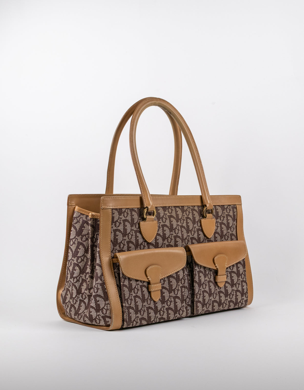 Dior Trotter Canvas Beige Brown