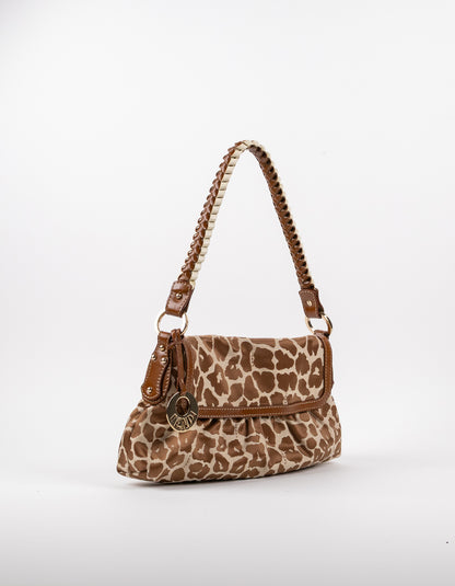 Fendi Chef Giraffe Jacquard Bag
