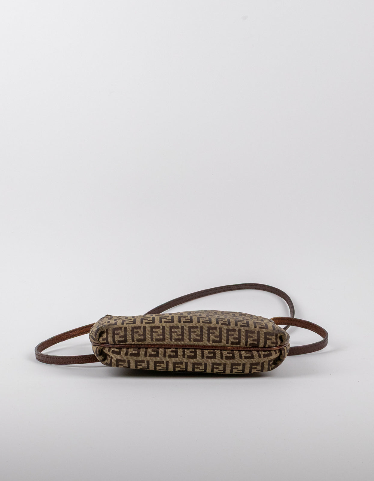 Fendi Zucchino Canvas Baguette